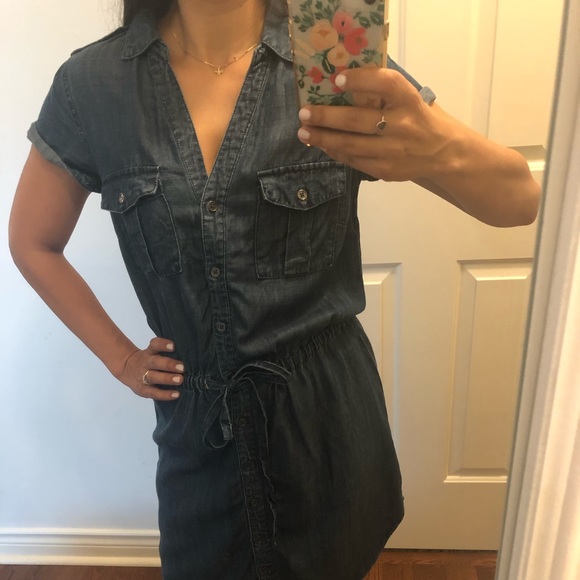 EUC medium blue chambray dress - Picture 7 of 7